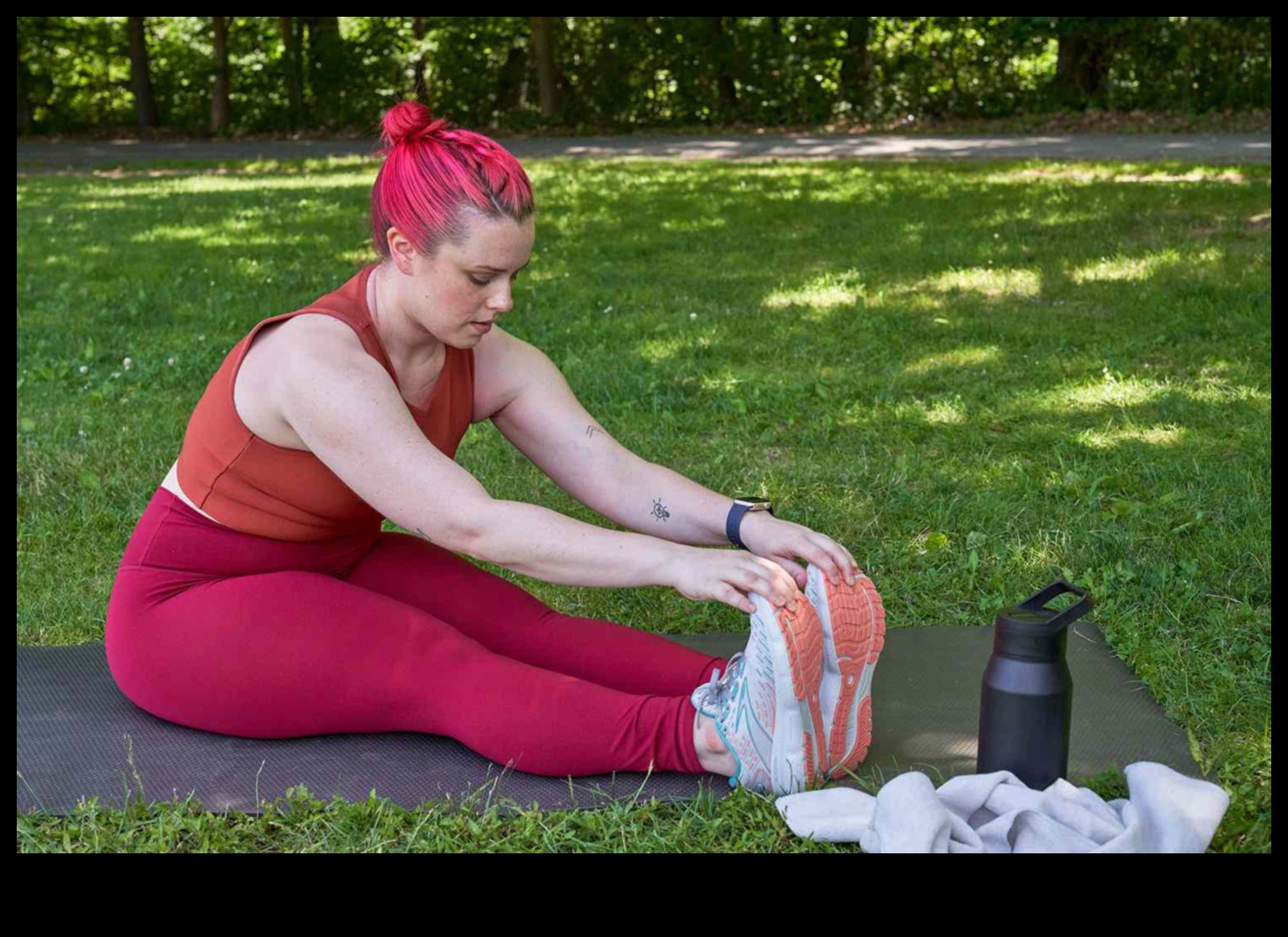 Atvēsinieties pēc treniņa ar maigu atslābināšanos 3 Maiga atpūta: viegla atdzišana, lai uzlabotu atveseļošanos