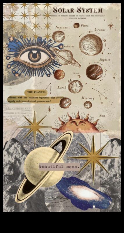 Debesu kolāža: planētas skaistuma iedvesmotas mākslinieciskās izpausmes